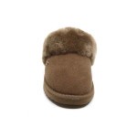 Slipper beige merinowol FLS321064 Warmbat